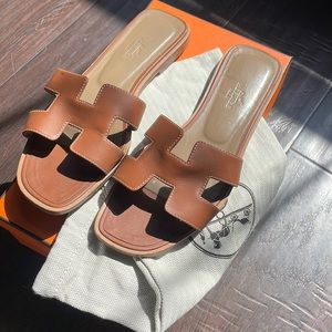 Hermes Oran sandals